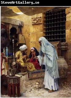unknow artist Arab or Arabic people and life. Orientalism oil paintings 167